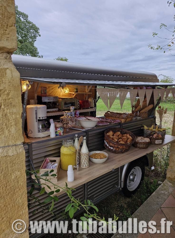 Le Tub'à bulles - Buffet petit déjeuner