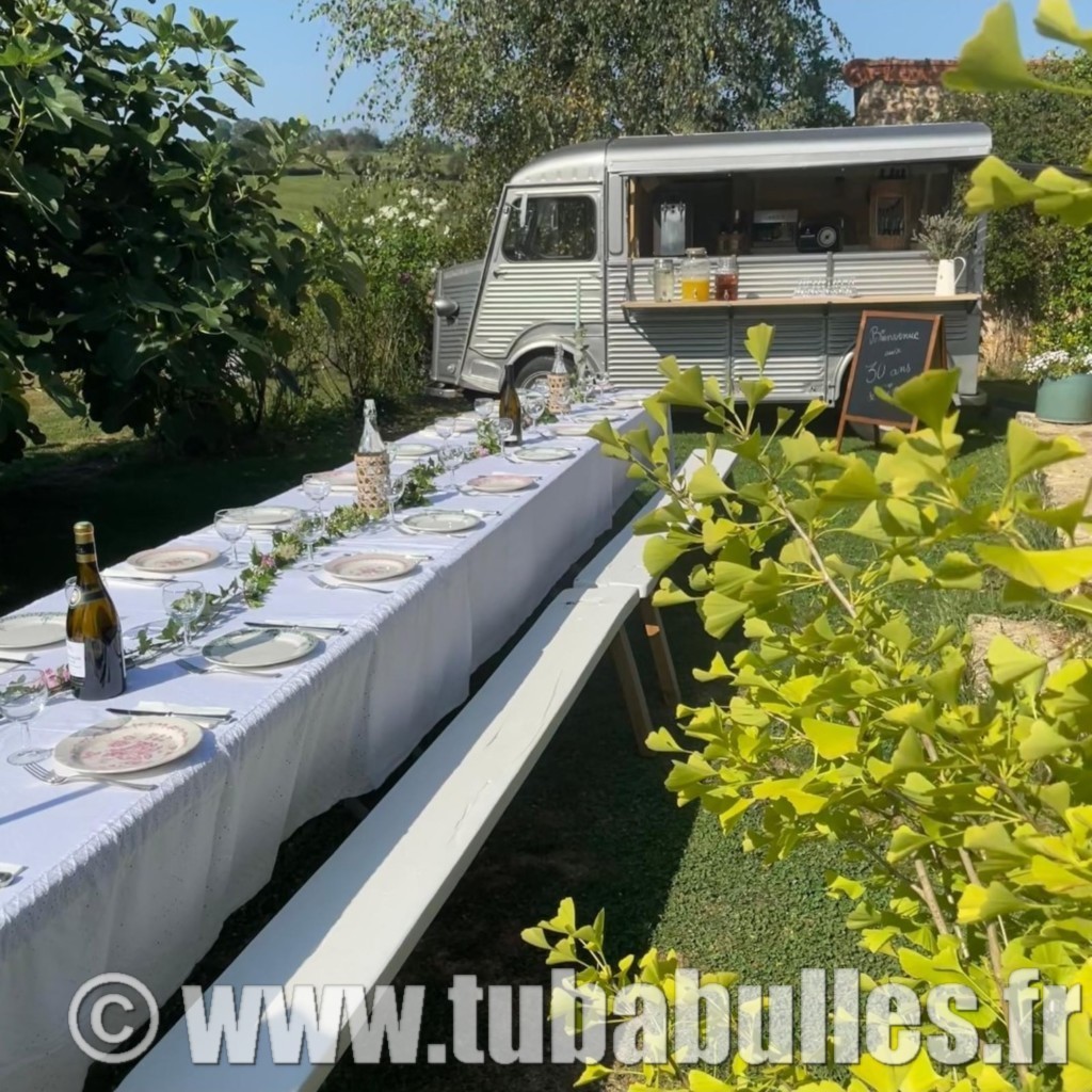 Le Tub'à bulles - Repas champêtre